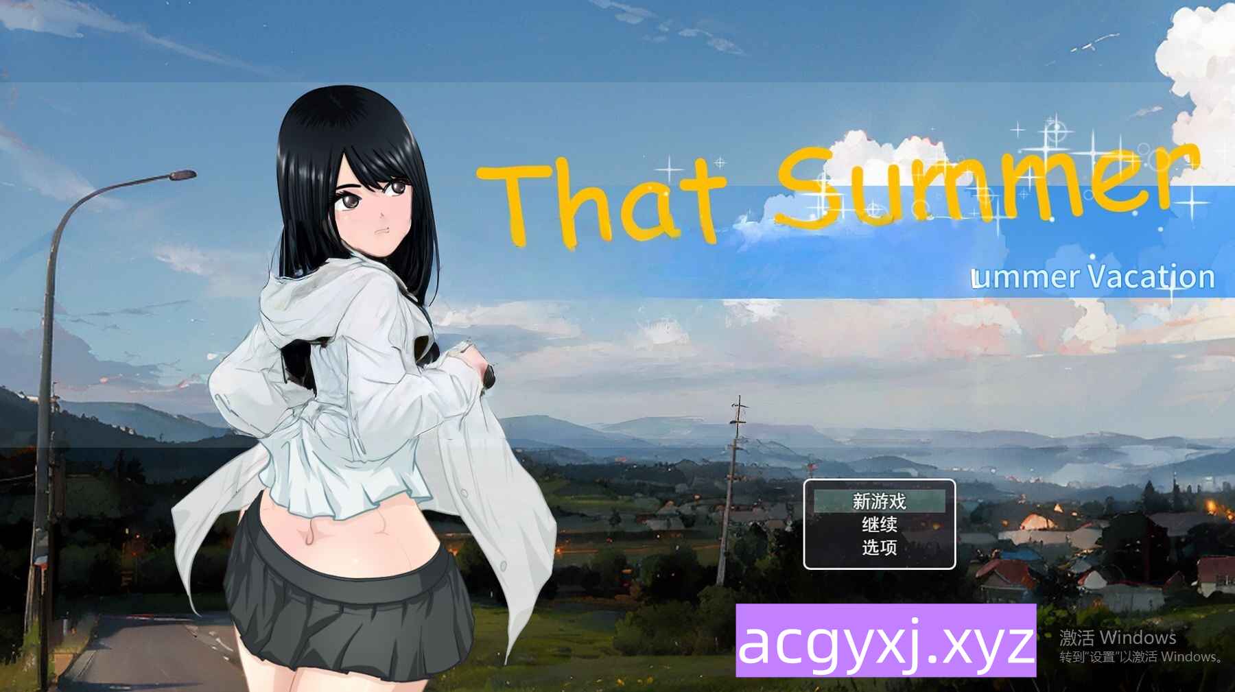 新汉化[日式RPG] 那年夏天–汉娜的暑假 v1.0.1  内嵌AI汉化版 [PC+安卓1.90G]